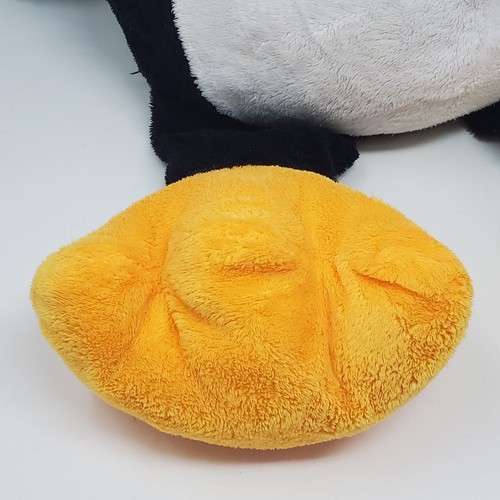 Vintage 80's Plush Penguin 28in Cuddly Soft Large Childrens Furry Stuffed Toy - Bild 5 von 5