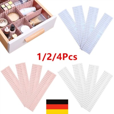 Schmuck & Socken Organizer   Federndes Trennwand-System für Schubladen