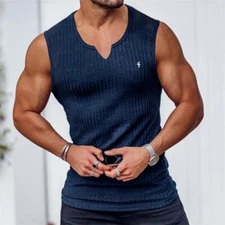 Camiseta Sin Mangas Para Hombre Camisa De Culturismo Gimnasio Deportes Chalecos