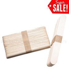 80pcs Natural WOOD CRAFT STICKS POPSICLE STICKS for craft Art 150Lx18Wx1.5mm