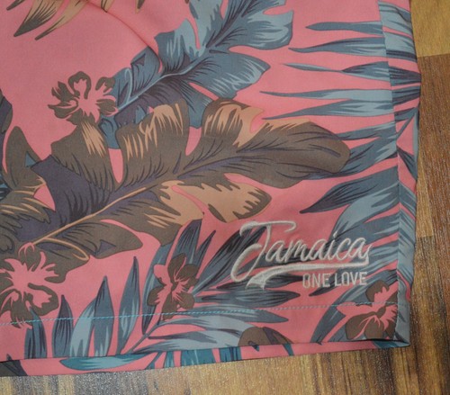 Herren Palmwave Hawaii Boardshorts kurz Strand Surfer Größe: 36" Jamaika - Bild 2 von 5