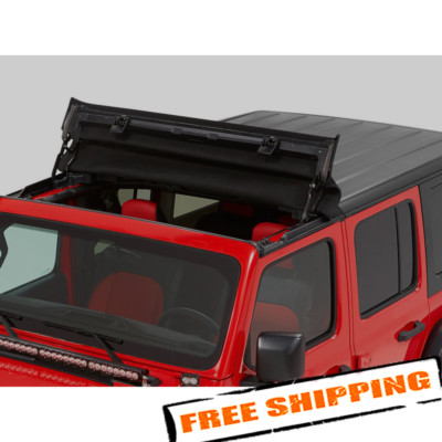 Bestop 52454-17 Black Sunrider for Hardtop for 2018-2020 Jeep Wrangler JL/JT