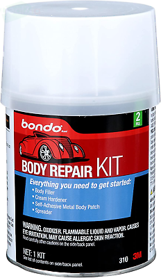 Automotive Body Filler Repair Kit - Quart