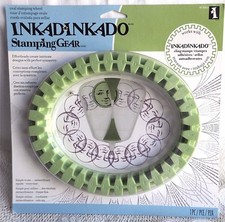 Inkadinkado Stamping Gear Oval Wheel New Sealed