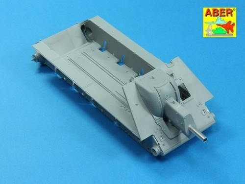 35 L-204, Soviet 122mm M-30 cañón para CAÑÓN AUTOPROPULSADO SU-122, ABER, 1:35 - Imagen 6 de 12