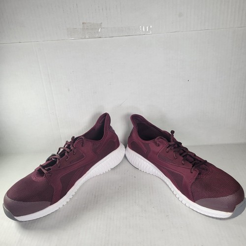 Reebok Women Flexagon 3.0 Burgundy Composite Toe Work Shoes ASTM F2413 Size 12M - Picture 9 of 10