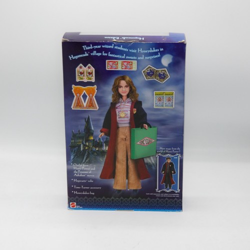 Vintage Mattel Harry Potter Hogsmeade Hermione Granger Figura Emma Watson 2003 - Foto 2 di 9