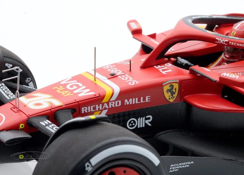 Ferrari SF-24 F1 GP Saudi Arabien 2024 Charles Leclerc, Looksmart 1:18 LS18F1057 - Bild 3 von 4