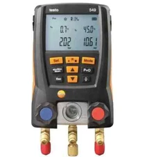 New Testo 549 Refrigeration Digital Manifold HVAC Gauge Meter Air Conditioner