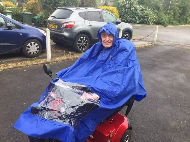 Raincoat for cheap scooter
