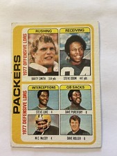 1978 Topps Green Bay Packers TL/Barty Smith/Steve Odom/Steve Luke/Mike C.