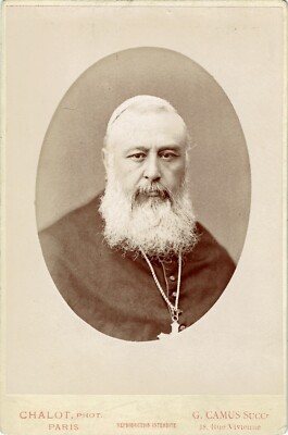 KABINETTKARTE CHALOT Ca 1880 Kardinal C. LAVIGERIE Missionar Nordafrika