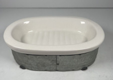 Bathroom/Kitchen Tub Soap Dish/Holder Rustic/Primitive Farmhouse Decor