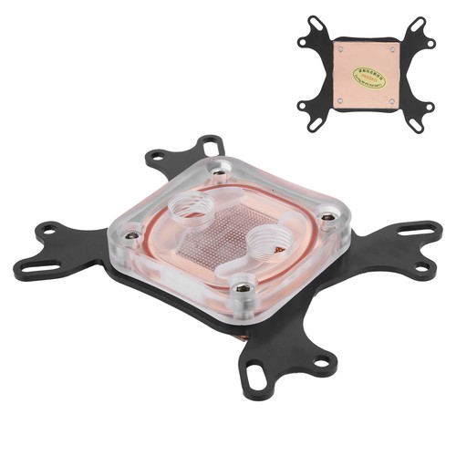 Water Cooling Block Durable Small Size Computer CPU Water Cooler Universal For - Afbeelding 10 van 12