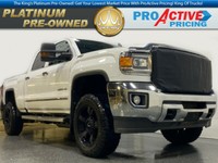 2018 GMC Sierra 2500HD SLT | Crew | 6.6L Duramax | Pwr Pedals | HTD Leather Bench