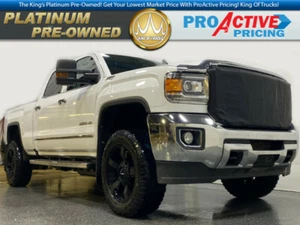 2018 GMC Sierra 2500HD SLT | Crew | 6.6L Duramax | Pwr Pedals | HTD Leather Bench