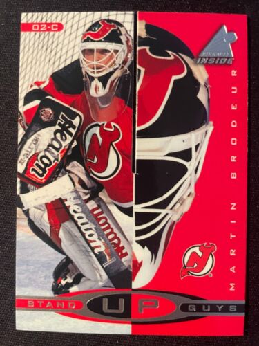 Martin BRODEUR & John VANBIESBROUCK 1997 Pinnacle Inside Stand Up Guys #02-CD