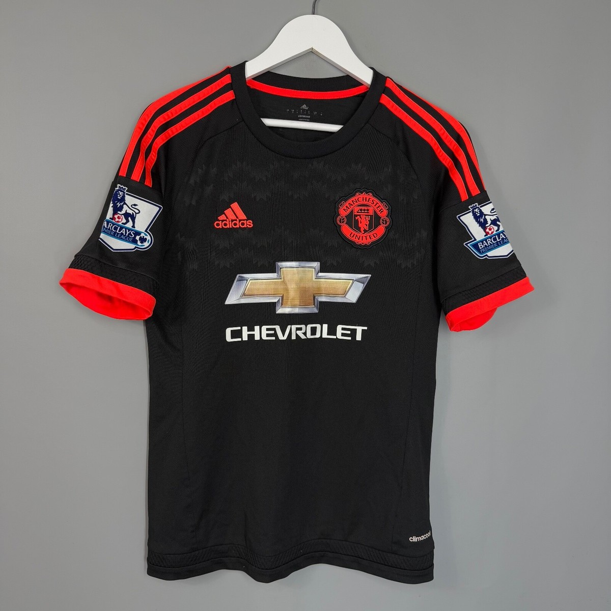 adidas Manchester United Mシャツ 黒 2025-26 Manchester United adidas Originals Icon Graphic Tee