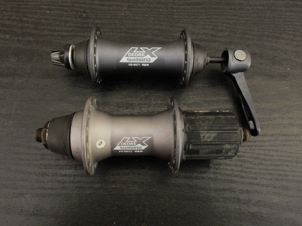 Shimano Deore LX FH-M570, HB-M571, 32 holes, 9 speed hubs | eBay Shimano Deore LX FH-M570, HB-M571, 32 holes, 9 speed hubs | eBay