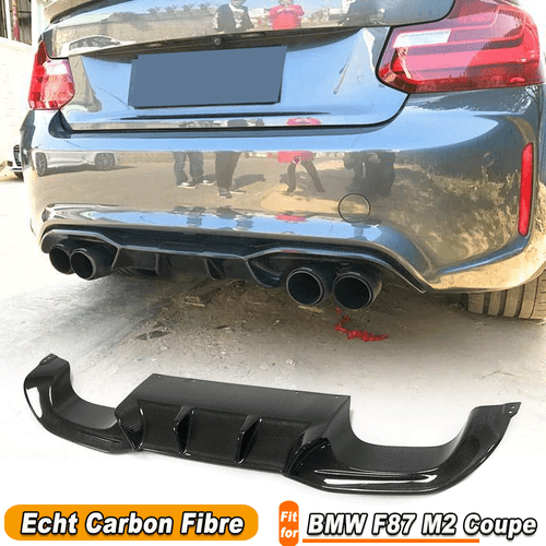 Adatto per BMW F87 M2 Coupé 2016-20 carbonio diffusore posteriore diffusore attacco posteriore labbro - Foto 1 di 10