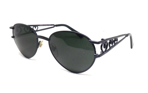 Fiorucci Lunettes de Soleil Doon Vintage Âge 90 Métal 2034 Made IN Italy Neuf - Photo 4 sur 5