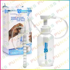 Cleanstream Pump Action Enema Bottle with Nozzle  Vaginal Anal Douche Cleaning