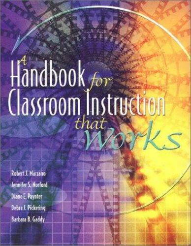 NEW - A Handbook for Classroom Instruction That Works - Bild 1 von 1