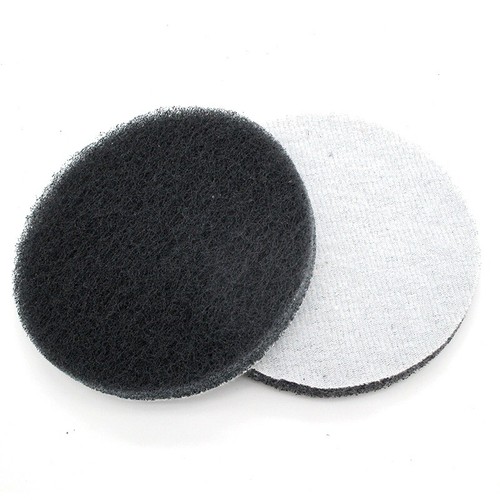 Almohadillas de fregado de fibra de nailon de 6" gancho y bucle almohadilla de limpieza abrasiva 240 400 800 grano - Imagen 5 de 8