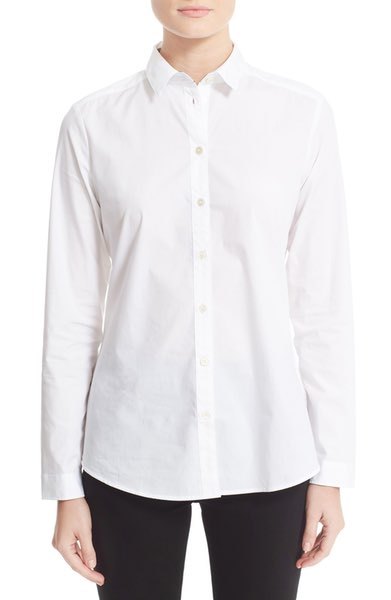 burberry button up womens