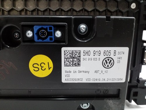 Volkswagen GOLF VIII 2019- MMI Display Bildschirm Navigation 5H0919605B - Bild 4 von 4