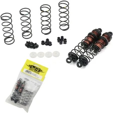 NEW Yeah Racing BBG-0080BK Alum Big Bore Go 80mm Damper Set 2 Black FREE US SHIP