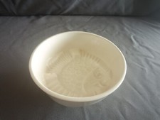 Sch&ouml;ne alte Keramik Puddingform Motiv  Fisch Steingut, Backform