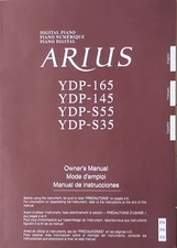 Yamaha YDP-165 YDP-145 YDP-S55 YDP-S35 Digital Piano Original Owners Manual Book
