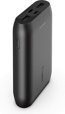 Belkin Tragbare Powerbank Ladegerät 10K USB für iPhone Samsung Handys 