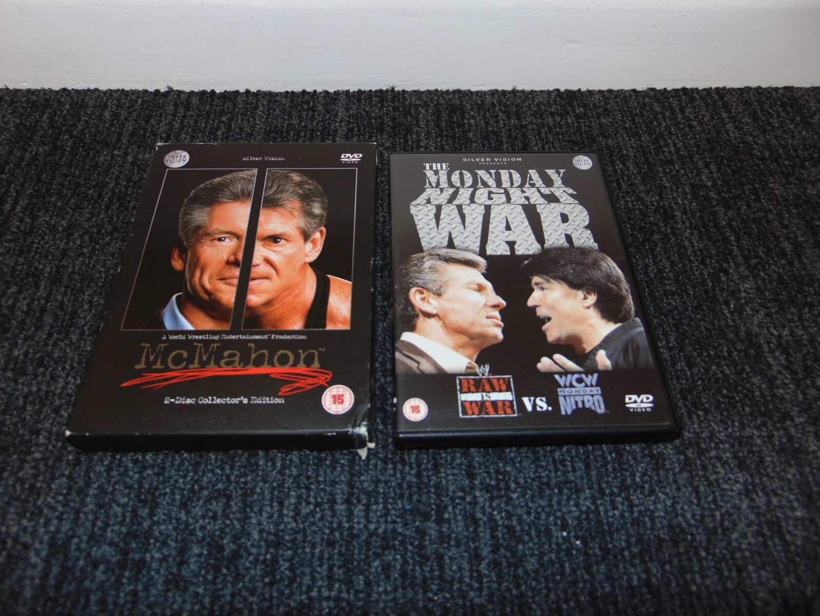 McMahon 2 Disc Collector's Edition + The Monday Night War: WWE Raw is War vs WCW