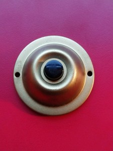 VTG TRINE ELEC. PUSH BUTTON DOOR RINGER 1-1\/4\u0026quot; ROUND ...