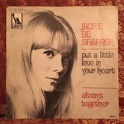 Jackie DeShannon    Put A Little Love In Your Heart / Always Together EP 45 RPM