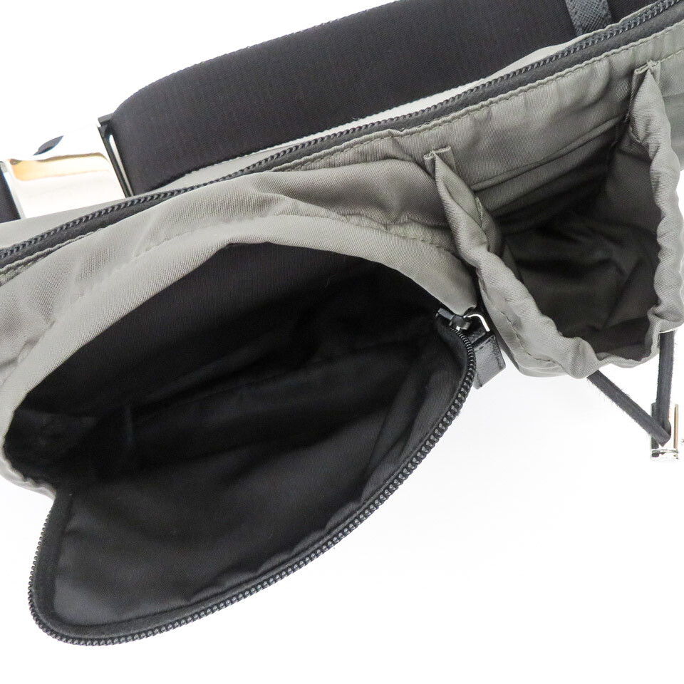 Prada Re Nylon x Saffiano Leather Belt Bag Waist Bag Body Prada Re Nylon x Saffiano Leather Belt Bag Waist Bag Body