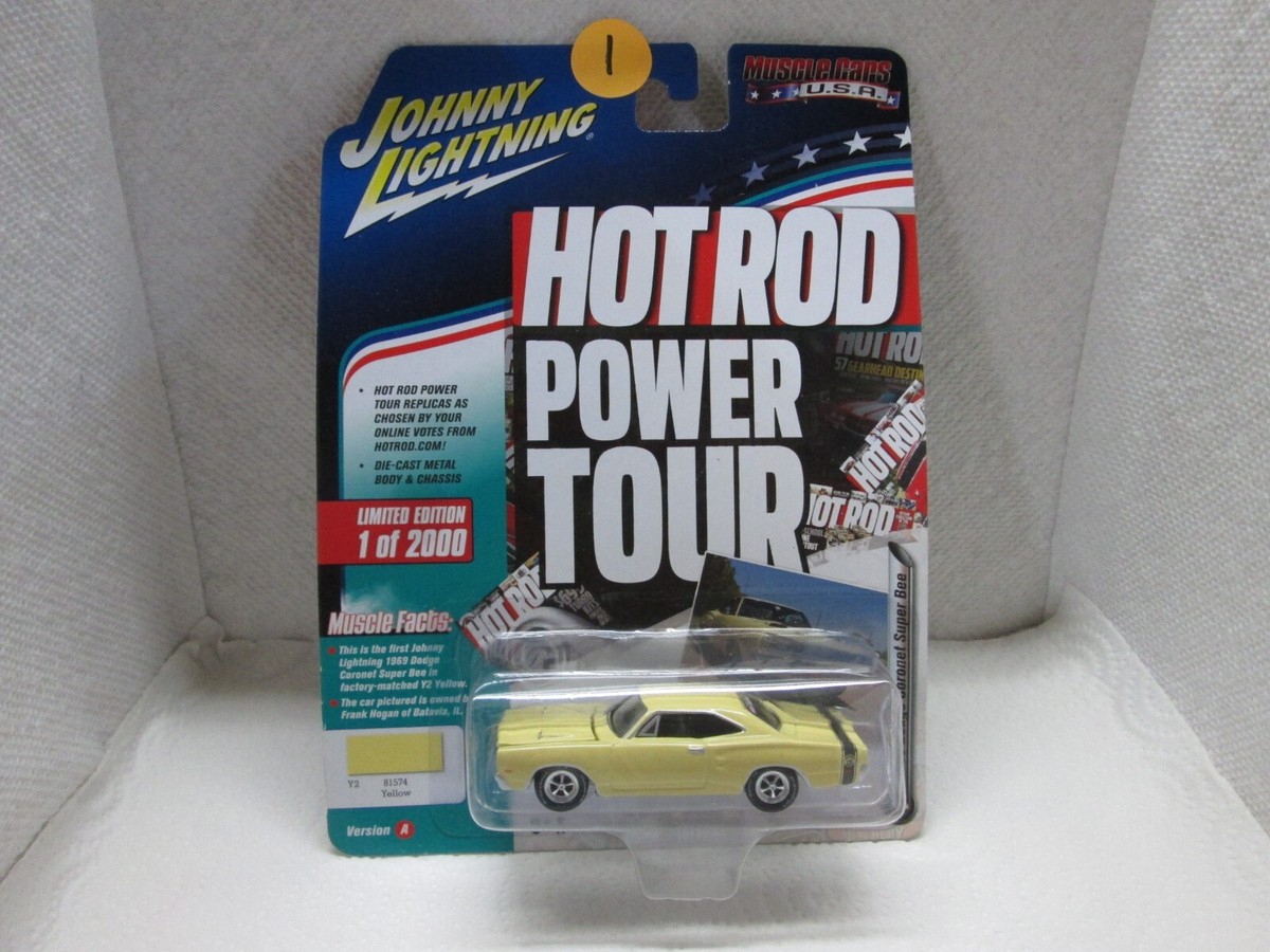 Johnny Lightning - Hot Rod Power Tour: 1969 Dodge Coronet Super