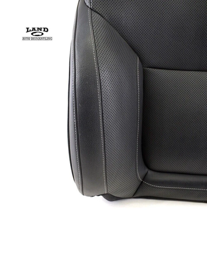 MERCEDES R231 SL-CLASS PASSENGER/RIGHT FRONT UPPER SEAT CUSHION LEATHER BLACK - Image 4 of 4