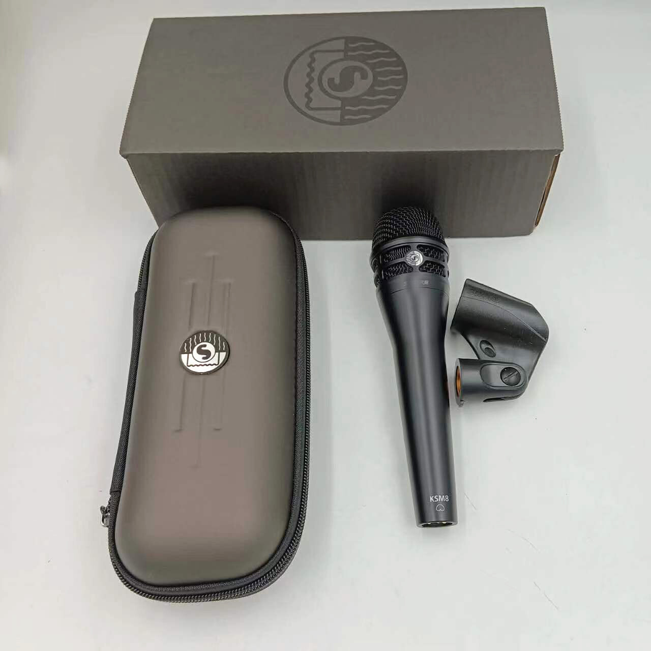 Black KSM8 Dualdyne Dynamic Handheld Vocal Microphone