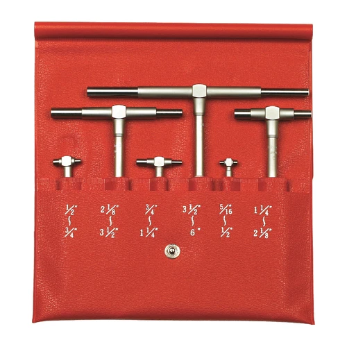 Mitutoyo 155-903 6 Pc 5/16"- 6" Telescoping Gage Set