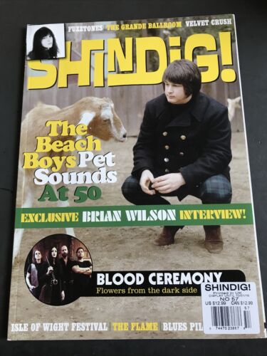 SHINDIG! Magazin UK 57 - BRIAN WILSON - BLUTZEREMONIE - FUZZTONES-ISLE OF WIGHT