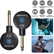 Fits Audio Wireless Guitar Transmitter Receiver Guitar Bass Electric Instrument