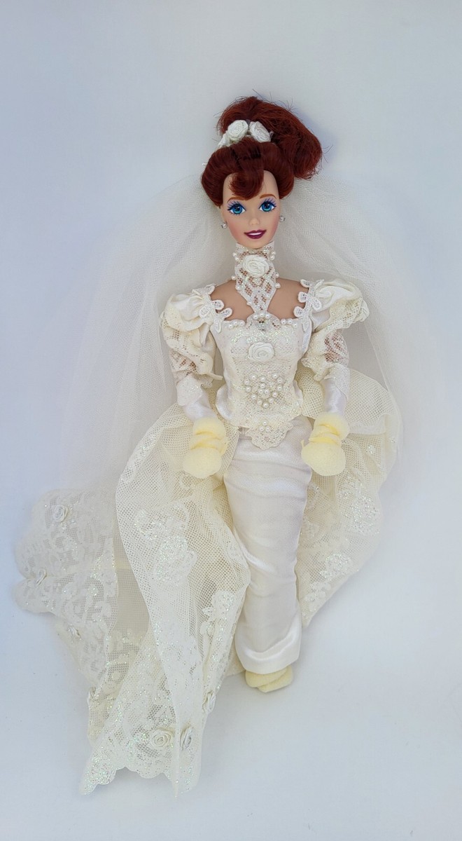 MATTEL - バービー フレンチレディーは転生の為、出品終了 Barbie Vintage Romantic Rose Bride Barbie Doll Limited