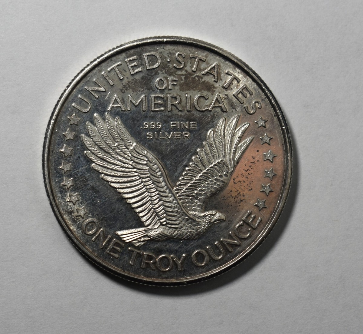 1986 Standing Liberty Silver 70th Anniversary United States 1 oz