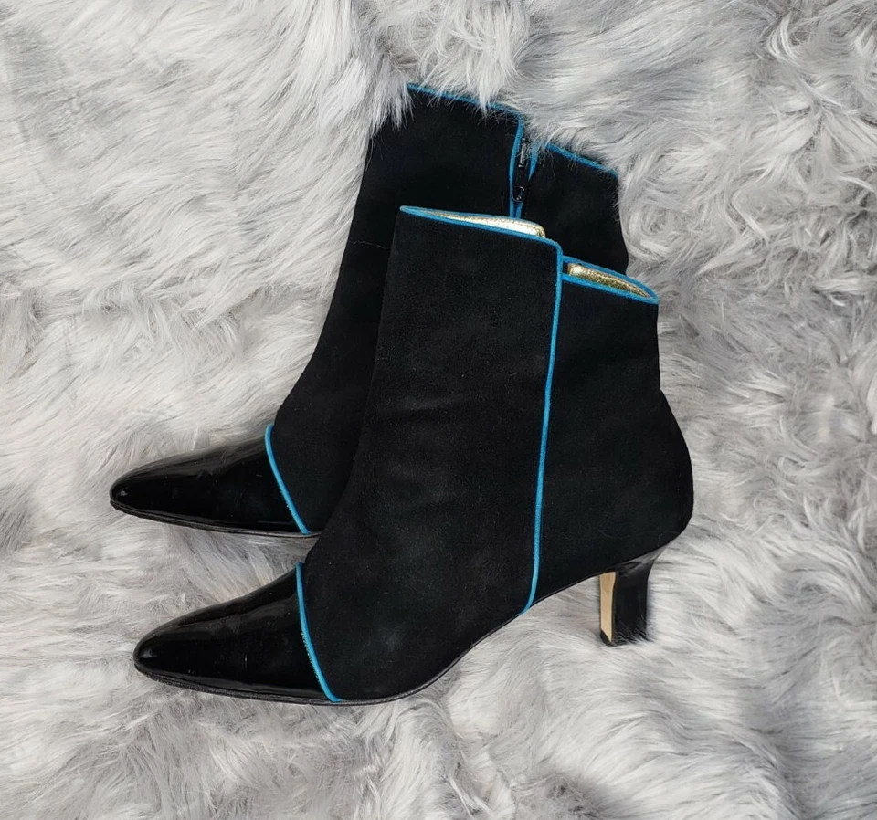 Botines de tacón de gatito italiano Escada talla 8 Foto 2 de 4