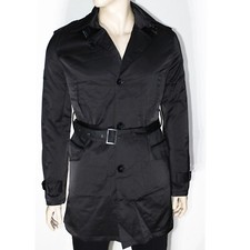 Trench uomo in raso Giacca slim Giubbino Giaccone casual sportivo nuovo