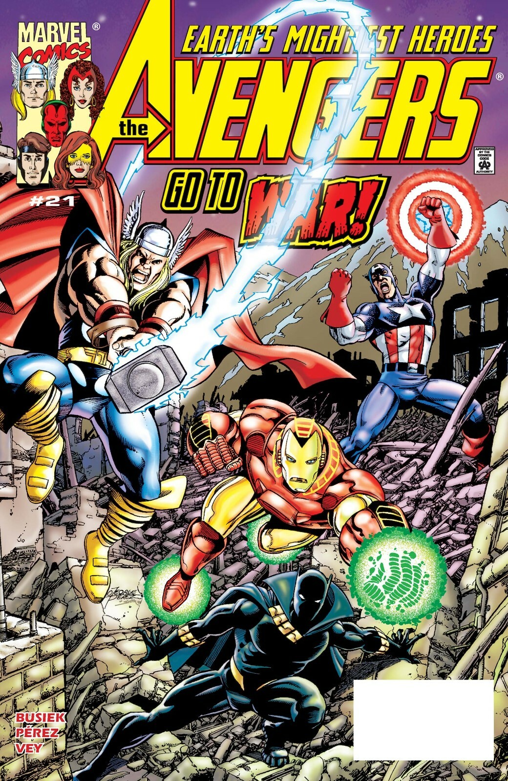 AVENGERS (1998) #21 - Back Issue