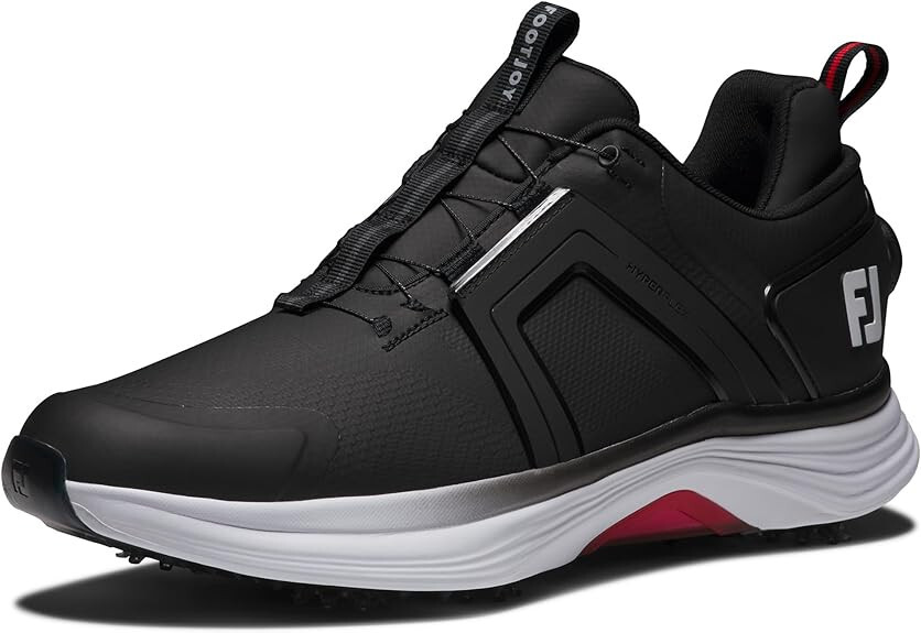 Мужская обувь для гольфа FootJoy HYPER FLEX BOA WIDE 55477 черная US927 см 55390₽